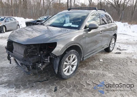 2022 Audi Q3 Premium 45 Tfsi S Line Quattro Tiptronic z USA, uszkodzony, nr VIN WA1DECF36N1119978